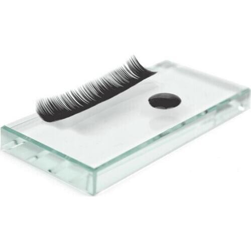 Rectangle Eyelash Glue Holder Lash Glue Crystal Stone Stand Eyelash Extension Tool