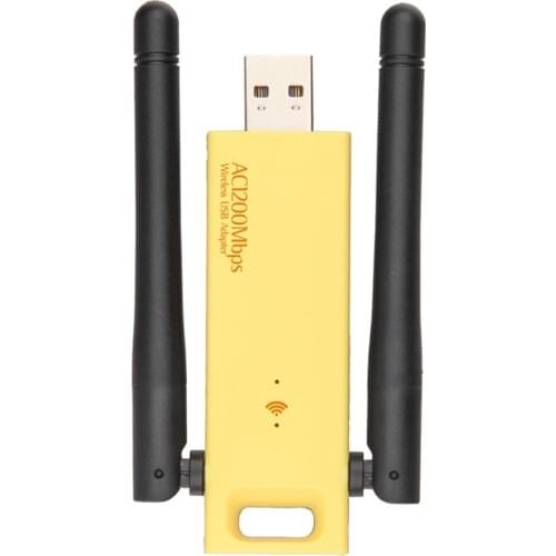 Realtek RTL8812AU/RTL8812BU Dual Band 1200mbps Wireless USB Wifi Network Adapter Antenna Laptop Ethernet 1000M Ethernet External