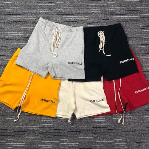 Gym winer Fog Style Shorts Justin Bieber High Streetwear Hip Hop Brand Fashion Mens Sweat Harem Shorts