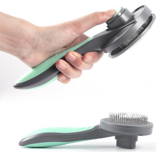 Pet Dog Comb Needle Comb Dog Hair Removal Massage Comb Cat Hair Removal Comb Pet Supplies Stainless Steel H00138 Qianyi