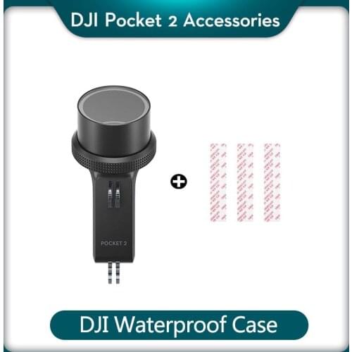 DJI Pocket 2 Waterproof Case up to 60 m Two mounting brackets for more scenarios for DJI Osmo Pocket 2 Brand New in stock