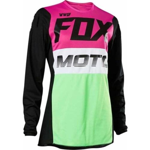 Womens cycling shirts Jersey black downhill Cycling Jersey Mountain Shirt Off-Road mtb jersey motocross jersey