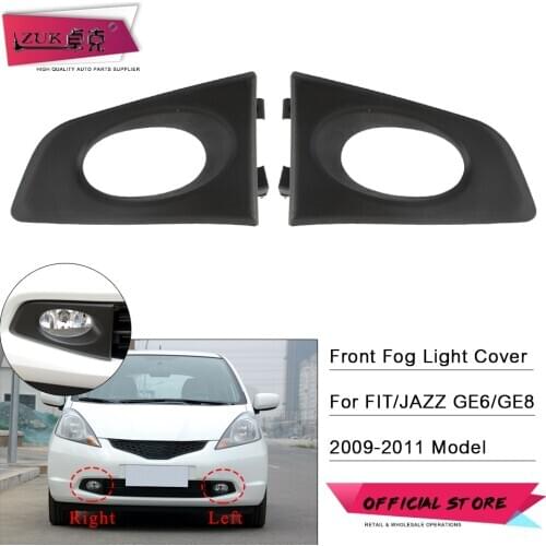 ZUK Front Bumper Fog light Fog Lamp Cover Hood Garnish For HONDA FIT JAZZ 2009 2010 2011 GE6 GE8 OE# 33952-TF0-E01 33902-TF0-E01