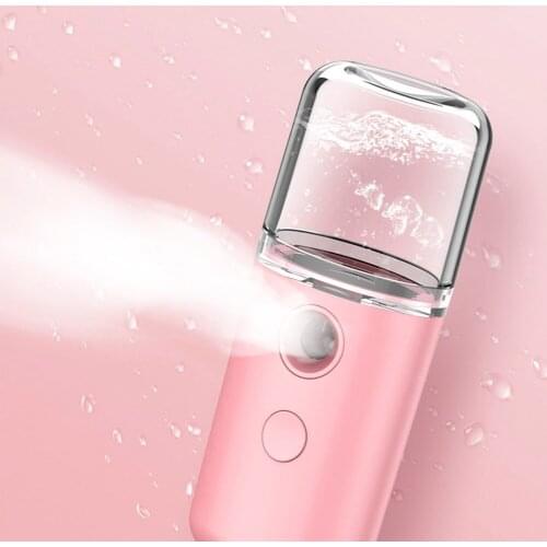 30ml Portable Nano Facial Sprayer USB Nebulizer Face Steamer Humidifier Hydrating Anti-aging Wrinkle Women Beauty Skin Care Tool