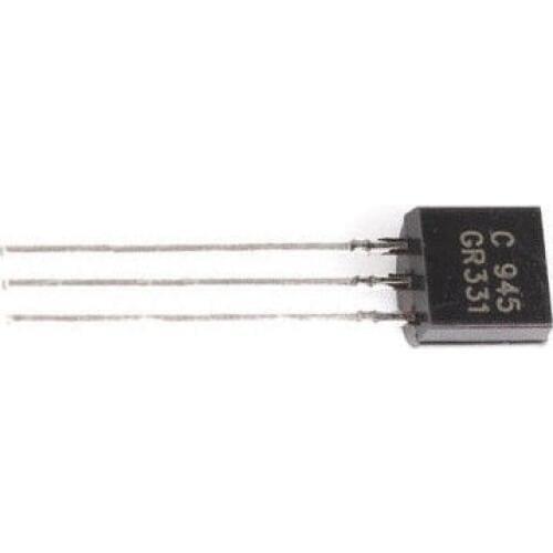 50pcs in-line triode transistor TO-92 0.15A 50V NPN 2SC945 C945