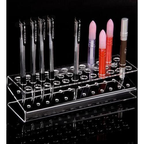 Mordoa Acrylic Box Eyebrow Pencil Display Shelf Ballpoint Pen Display Jewelry Display Shelf Wallet Phone Display Shelf/Rack