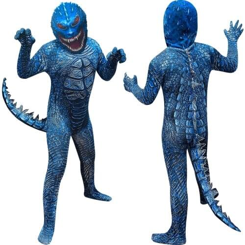 Kids Cosplay Costumes Teen Boys Dinosaur Halloween Toddler Christmas Clothing Children Outfits For Party Onesies Sets Jumpsuit