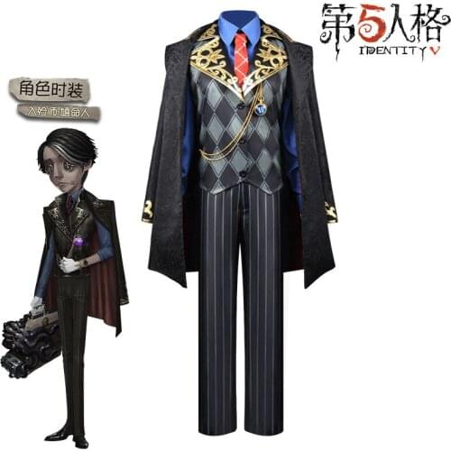 Anime Identity V Cosplay Exorcist Embalmer Aesop Carl Cosplay Carnaval Halloween Christmas Costume Identity V Aesop Carl Cos