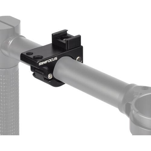 Quick Release Clamp Monitor Mount Holder 22mm Diameter Compatible for Zhiyun Crane 2 Dual Handle, with 1/4" 3/8" Screw Cold Shoe