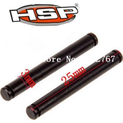 HSP Front Lower Suspension Arm Pin B Spare Parts 2Pcs 02062 For 1/10 RC Model On Road Drift Car Hobby FLYING FISH XEME