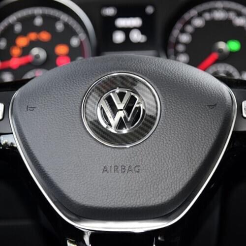 Car Steering Wheel Ring Styling Accessories Decoration Sticker Circle Case For Volkswagen VW Golf Gti Polo Cover