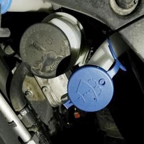 Washer Bottle Cap Heat Resistance with Air Circulation Hole Blue Tank Windscreen Wiper Reservoir Cap for Peugeot