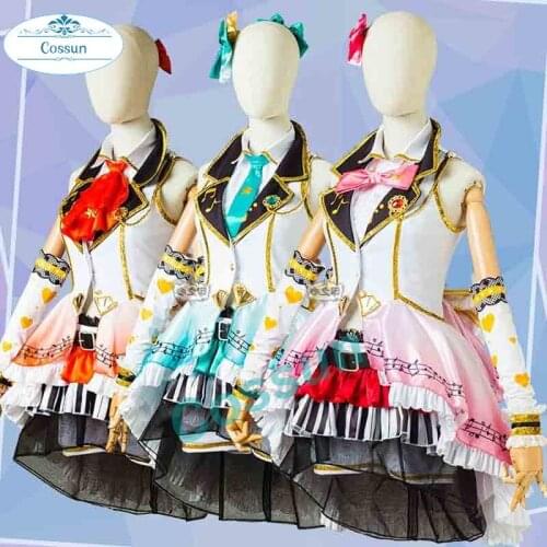 2021 New Anime Lovelive Aqours Cosplay Costume Tsushima Yoshiko Ohara Mari Dress Women Full Set Of Customization LOVE LIVE