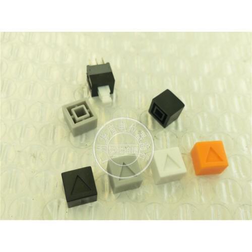 Original new 100% HJ-320 mixer key cap white black grey orange 9MM*9MM*8MMN hole 3.2*3.2