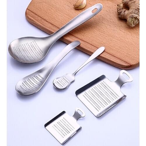 Stainless Steel Garlic Presses Manual Ginger Juicer Garlic Shredder Beat Garlic Garlic Pepper Kitchen Tool Accessories
