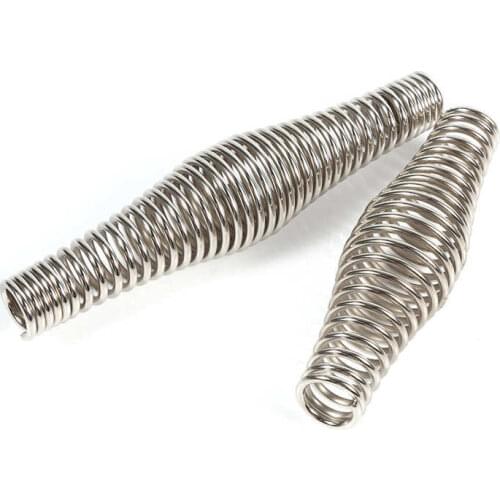 Stove Handle Spring BBQ Pit Accessories Grill 4.3"/ 5.5" Stainless Steel Handle Springs Wood Furnace Stove Smoker Home