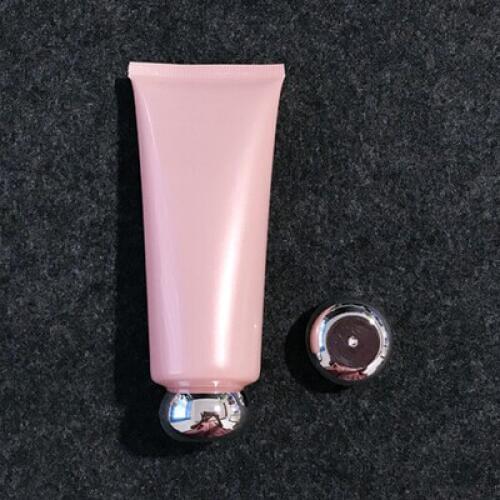 300pcs empty 100ml lotion plastic soft tube for cosmetic skin care cream packaging,100g squeeze container bottles with screw cap