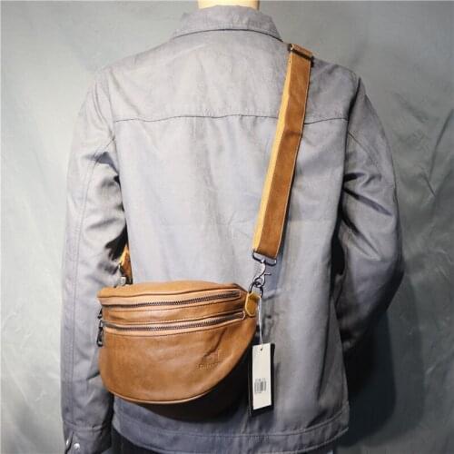 Yesetn Bag 06272021 Mens saddle bags outdoor hip-hop bags single shoulder bag