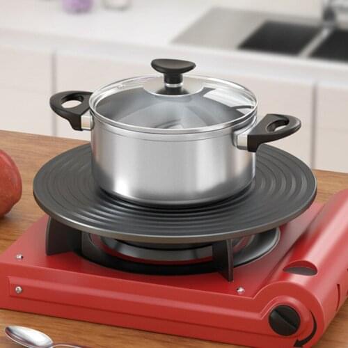 Heat Diffuser Aluminum Heat Conductiong Plate Non-Stick Kitchen Tool for Gas Stove Glass Cooktop GQ