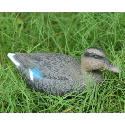 Vivid Mandarin Duck Hunting Shooting Decoy Home Garden Yard Lawn Ornaments Decors