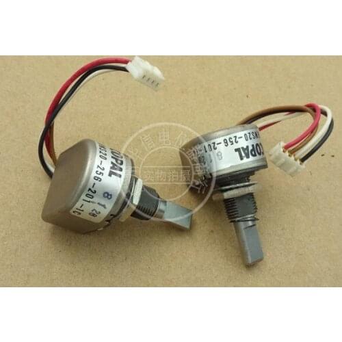 [YK] Used 4 line Photoelectric encoder Japan COPAL RMS20-256-201-1C switch