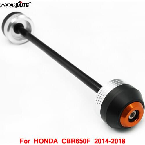 Motorcycle POM Front Wheel Protector For HONDA CBR650F 2014-2018 Axle Fork Crash Sliders Pad
