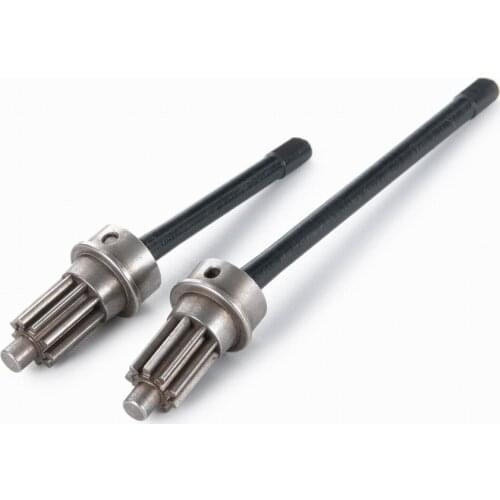 1pair Stainless Steel Front Axle CVD Drive Shafts Drive Gear For TRAXXAS TRX4 TRX-6 1/10 RC Crawler Car
