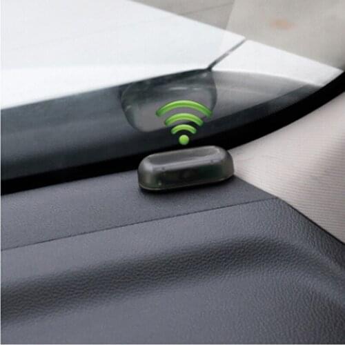 1PCS Solar Power Car Alarm Lamp Security System Warning Theft Flash For Renault Latitude Fluence Logan Sandero Sandeno Duster