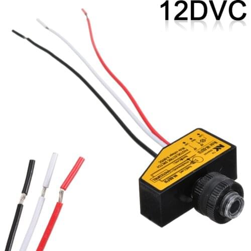 Automatic Auto On Off Photocell street Light Sensor Switch Remote Photocell Dusk To Till Dawn Light Switching Sensor