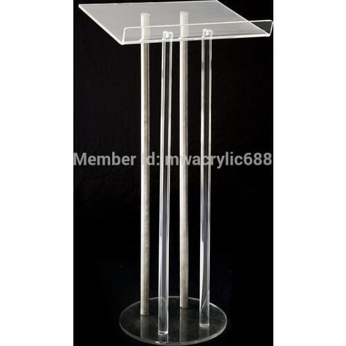Free Shipping Price Reasonable Clean Acrylic Podium Pulpit Lectern