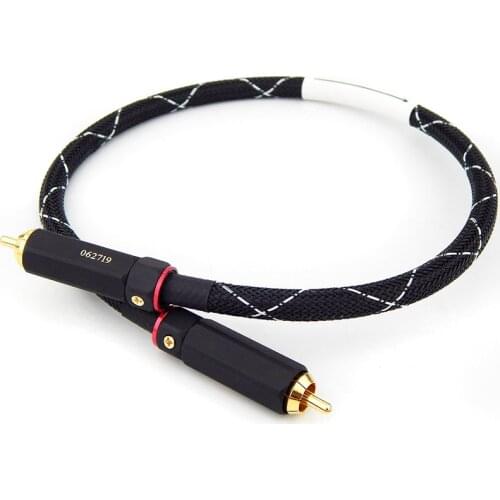 New Hifi Audio Video 75ohm Digital Coaxial DAC Cable Press amplifier decoder RCA cable Stereo TV Audio speaker Digital line