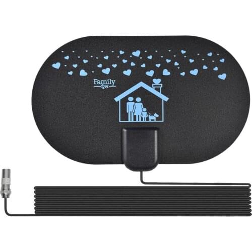 HD 4K TV Antenna 1080P Digital TV Indoor Digital TV Antennas 2000 Miles HDTV Signal Amplifier DVB-T2 Satellite Receiver