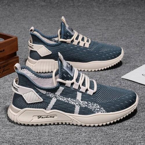 Fashion Men Sport Shoes Lightweight Running Sneakers Walking Casual Breathable Shoes Non-slip Comfortable Hombre Tenis Masculino