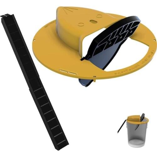 Slide Bucket Lid Mouse Rat Trap Flip Slide Mouse Trap Bucket With Compatible Quick Effective Sanitary Safe Mousetrap Catcher