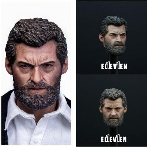 Logan Eleven Head Model 1/6 scale Male Head Carving For 12'’ Male Action Figure Body
