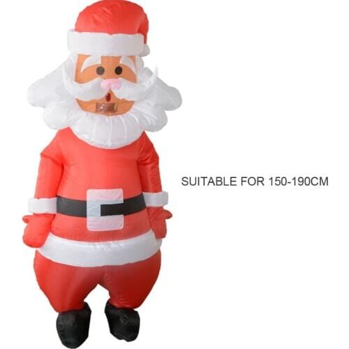 Inflatable Santa Snowman Costume Parenting Activity Annual Meeting Performance