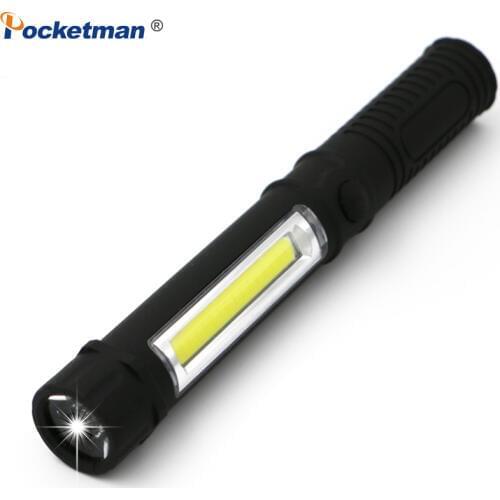 Mini Portable 1000 LED Work Light COB Lamp Magnetic Base lanterns Multifunction Pen Light Working Inspection Torch Flashlight