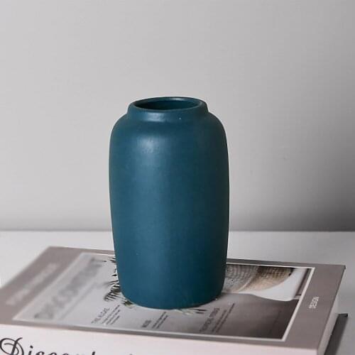 Bedroom Study Home Wedding Table Decoration Decorative Vases Ornaments Blue Flower Pot Yellow Pink Nordic