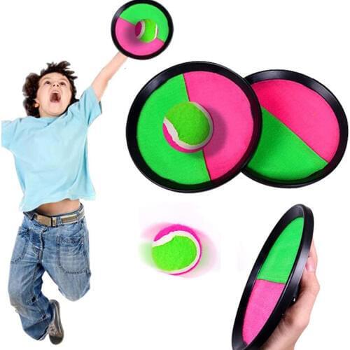 Sports Sucker Sticky Ball Toy Throw And Catch Ball Game Kids Outdoor Family Workout Parent-Child Interactive Fun Toys
