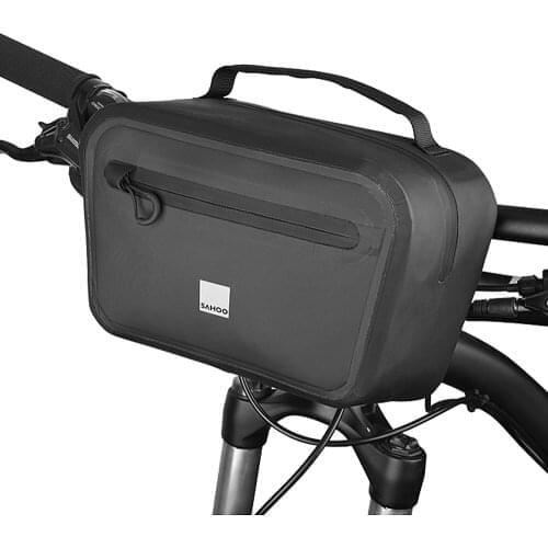 Bicycle Handlebar Bag Multifunctional Front Bicycle Bag Cycling Front Tube Bag Large Capacity Bike Storage Bags Cycling