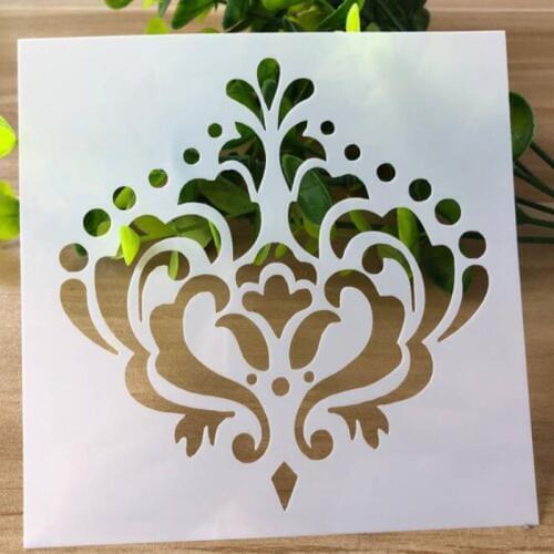 Stencils Crown Painting Template Drawing Paper Craft DIY Scrapbooking Diary Bullet Journal Accessories Office School Supplies
