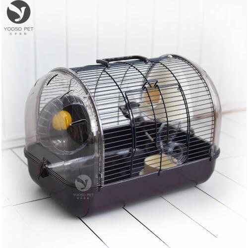 Japanese luxury hamster pudding dwarf golden silk bear villa rat nest transparent basic viewing cage supplies
