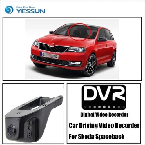 YESSUN Car DVR Digital Video Recorder For Skoda Spaceback Front Camera Dash HD 1080P Not Reverse Parking Camera