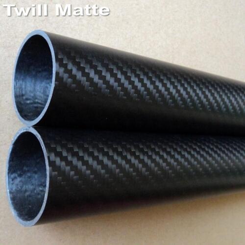 2 pcs/lot 10mmx9mmx500mm 100% 3K Carbon Fiber Tube Quadcopter Multicopter Carbon Fiber Frame Tail ARM Robert DIY Free Shipping