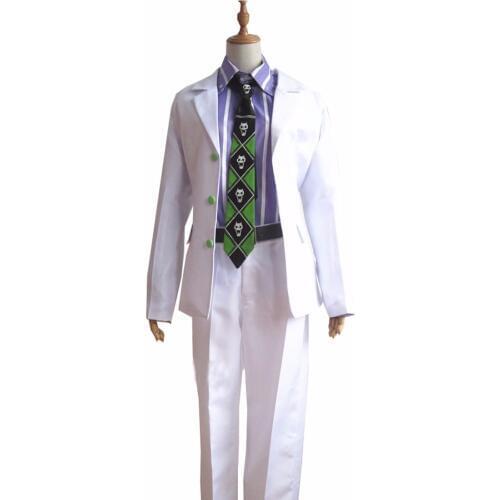 2020 Kawajiri Kosaku Cosplay Costume JoJos Bizarre Adventure Kira Yoshikage Cosplay Costume