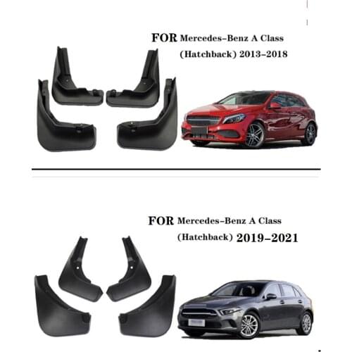 Mudflaps for Mercedes Benz A Class Hatchback 2013-2021 Fender Mud Guard Splash Flap Mudguards Accessories