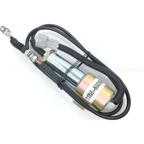 For HYUNDAI 215-7 R215-9 Flameout solenoid valve Flameout switch excavator accessories