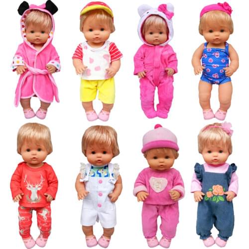 40cm Baby Doll Bathrobe For 38cm Nenuco Ropa Y Su Hermanita Toy Doll Bathing Clothes
