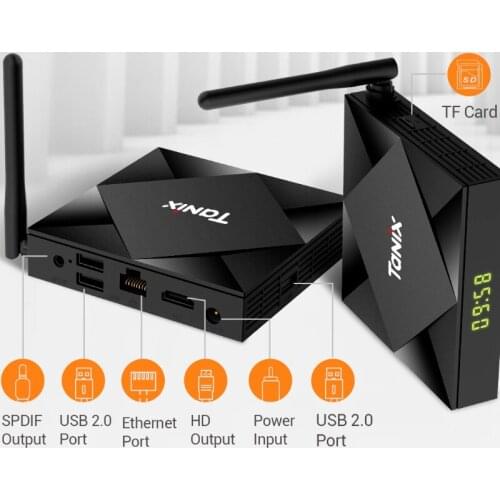 HD TX6S H616 Set-top Box Allwinner Dual WIFI Android10.0 Bluetooth 4GB/32GB MAXIMUM Power Faster Communications High Performance