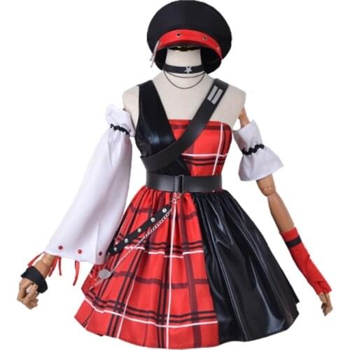Anime Game King Of Glory Xiao Qiao Cosplay Costume Dress Hat Belts Gloves Socks Daily Carnival Party Festival Uniform Brand New